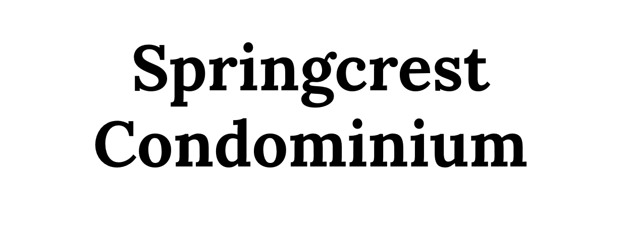 SpringCrest Condo
